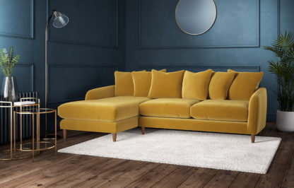 An Image of M&S Mia Scatterback Corner Chaise Sofa (Left-Hand)
