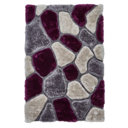 An Image of Noble House Pebbles Rug Brown