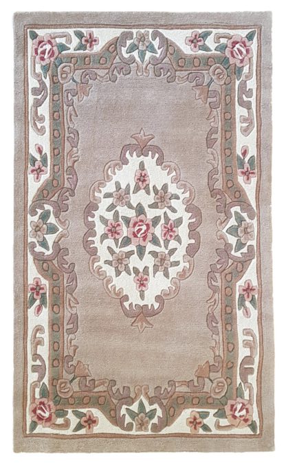 An Image of Origins Shensi Half Moon Rug - 67x127cm - Wine