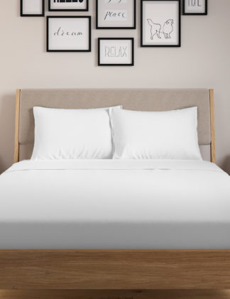 An Image of M&S 2 Pack Jersey Standard Pillowcases