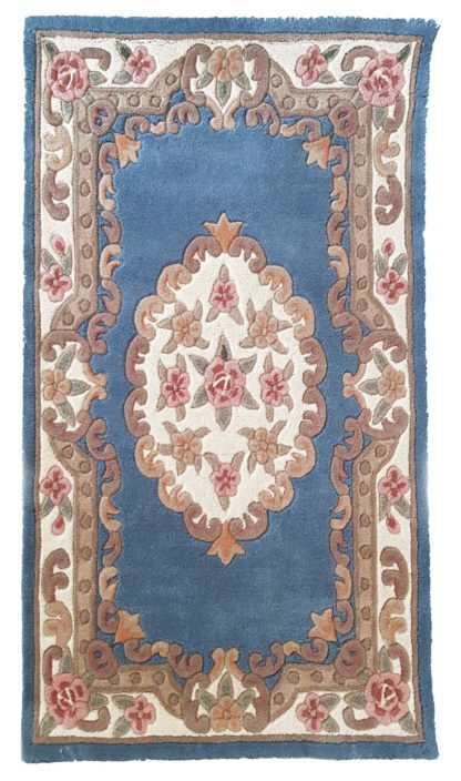 An Image of Origins Shensi Half Moon Rug - 67x127cm - Wine