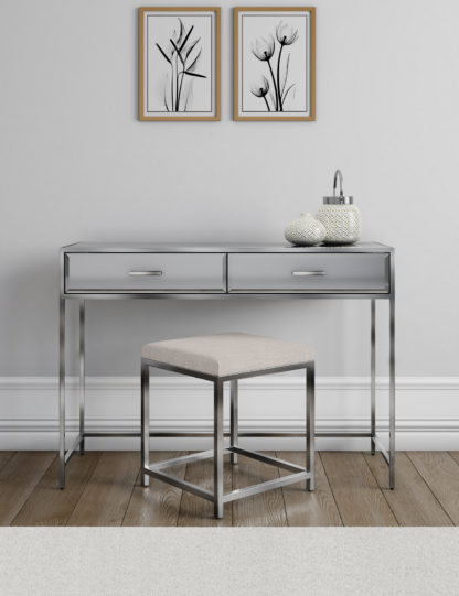 An Image of M&S Skylar Dressing Table & Stool