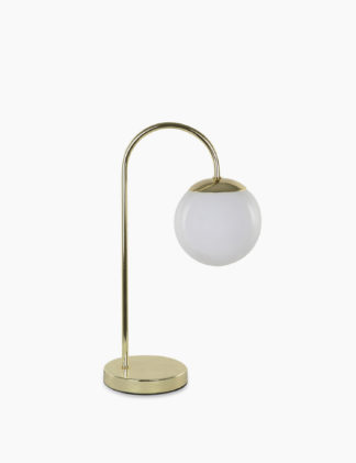 An Image of M&S Opal Globe Table Lamp