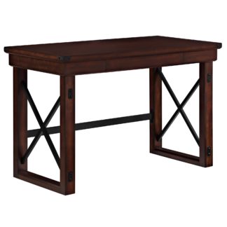 An Image of Wildwood Rustic Desk Brown
