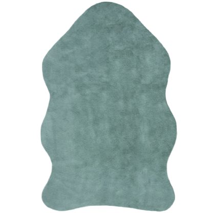 An Image of Supersoft Single Pelt Faux Fur Rug Grey