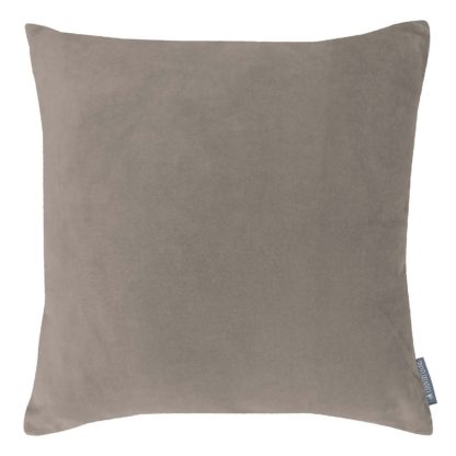 An Image of Country Living Velvet Linen Cushion - 30x50cm - Dark Grey