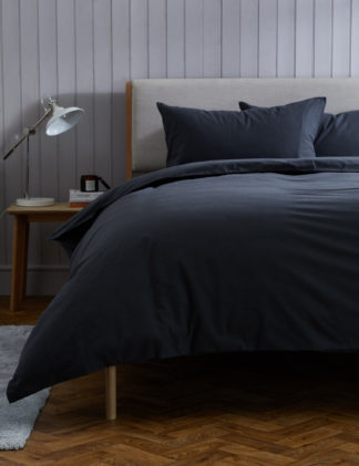 An Image of M&S Pure Brushed Cotton Bedding Set