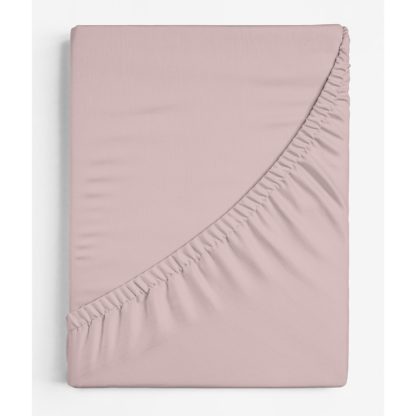 An Image of Copenhagen Home Oslo Fitted Sheet - King - White