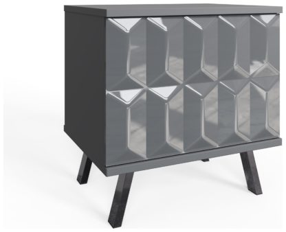 An Image of Frank Olsen Elevate Lamp Table - Grey