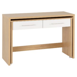 An Image of Seville Slider Desk White