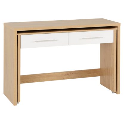 An Image of Seville Slider Desk White