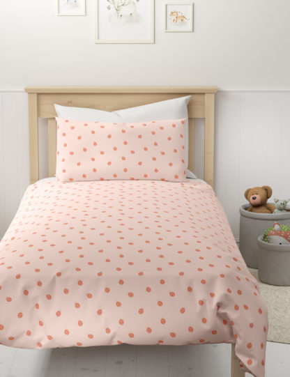 An Image of M&S 2 Pack Cotton Blend Ladybird Bedding Sets