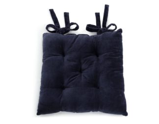 An Image of Habitat Country Manor Seat Cushion - Navy