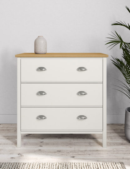 An Image of M&S Padstow 3 Drawer Chest
