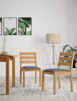 An Image of M&S Set of 2 Sonoma™ Fabric Dining Chairs