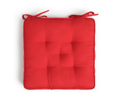 An Image of Habitat Seat Cushion - Red