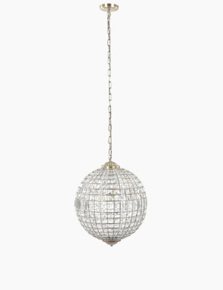 An Image of M&S Gem Ball Extra Large Pendant Light