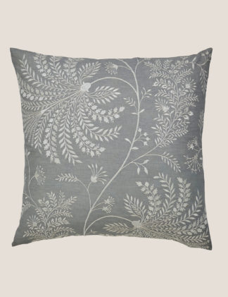 An Image of M&S Sanderson Cotton Rich King Protea Cushion