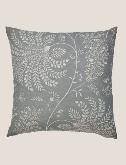 An Image of M&S Sanderson Cotton Rich King Protea Cushion