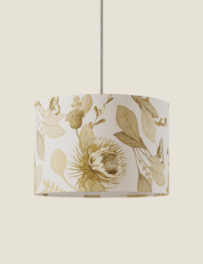 An Image of M&S Vintage Butterfly Print Shade