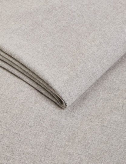 An Image of M&S Pure Cotton Brushed Fitted Sheet