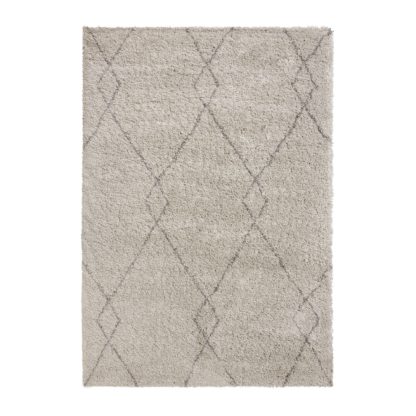 An Image of Accra Berber Rug Accra Grey and White