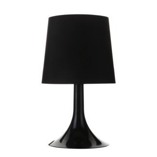 An Image of Plastic Lamp - Black