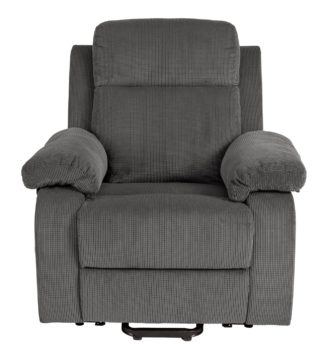 An Image of Argos Home Bradley Fabric Rise & Recline Chair - Natural