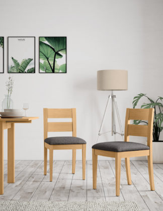 An Image of M&S Set of 2 Stockholm Dining Chairs