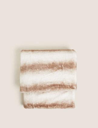 An Image of M&S Faux Fur Throw