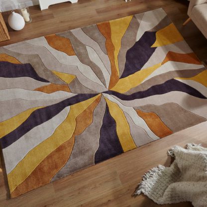 f1cc6846cd298393e80330c4e44375f1aaa145121cb7ec34dba84ac9d79eda71.jpg An Image of Infinite Splinter Rug Ochre