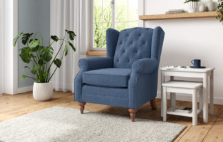 An Image of M&S Highland Button Armchair