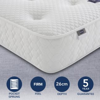 An Image of Silentnight Firm 1000 Pocket Orthopaedic Mattress White