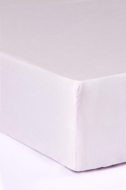 An Image of Cotton Rich Double Fitted Sheet