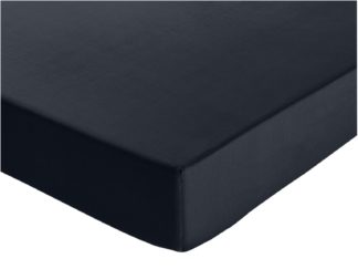 An Image of Habitat Easycare Cotton Fitted Sheet - Single
