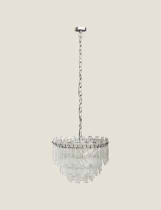 An Image of M&S Madelyn Glass Chandelier