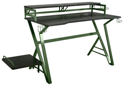 An Image of Virtuoso Gaming Desk - Green