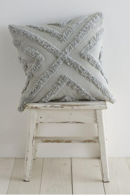 An Image of Diamond Tufted Cushion