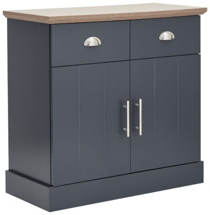 An Image of Kendal 2 Door 2 Drawer Sideboard - Blue