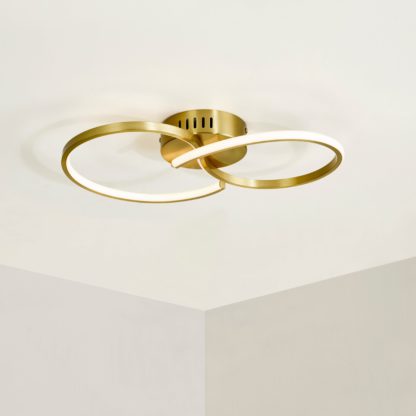 An Image of Infinity LED Ceiling Fitting White