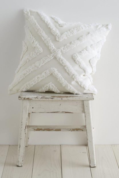 An Image of Diamond Tufted Cushion