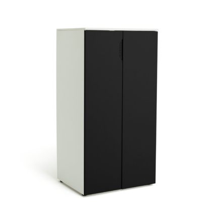 5b014c13c86520c7c965c701b2441badc4264347bd75c96343599a1849981aec.jpg An Image of Habitat Kids Pod 2 Door Short Wardrobe - Blackboard