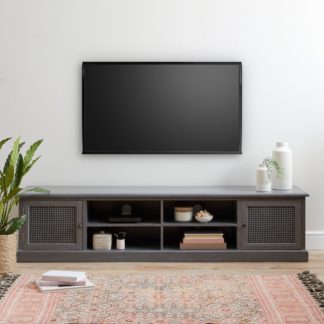 An Image of Lucy Extra Wide TV Unit Grey