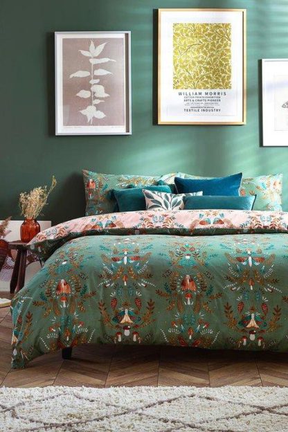 An Image of Luna Woods Duvet Set