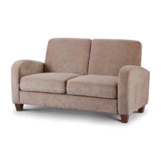 An Image of Vivo Mink Fabric 2 Seater Sofa