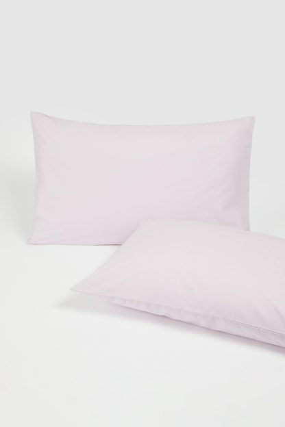 An Image of Cotton Rich Pillowcase Pair