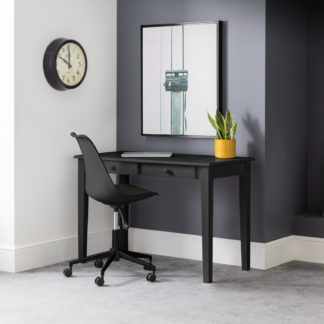 An Image of Carrington Black Wooden Desk