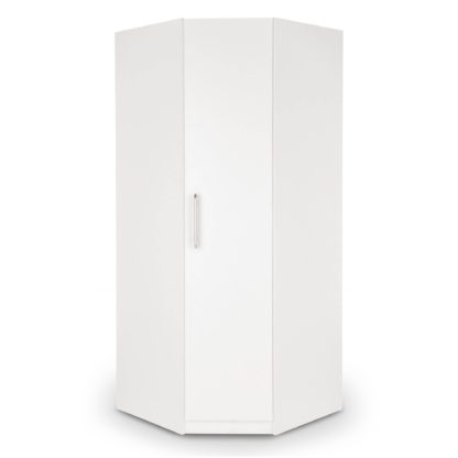 An Image of Acton Single Wardrobe White