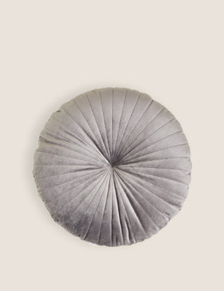 An Image of M&S Velvet Cushion