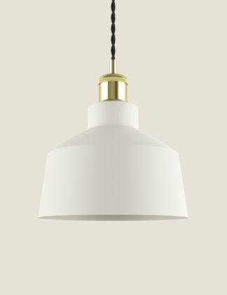 An Image of M&S Metal Pendant Lamp Shade